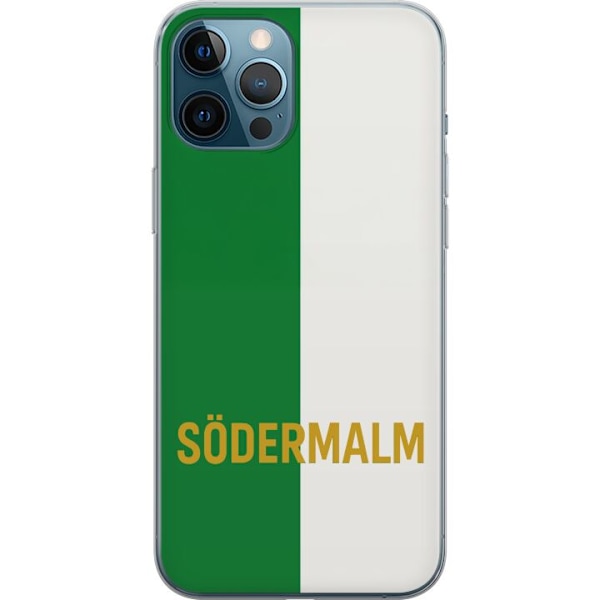 Apple iPhone 12 Pro Max Läpinäkyvä kuori Södermalm - jalkapallo