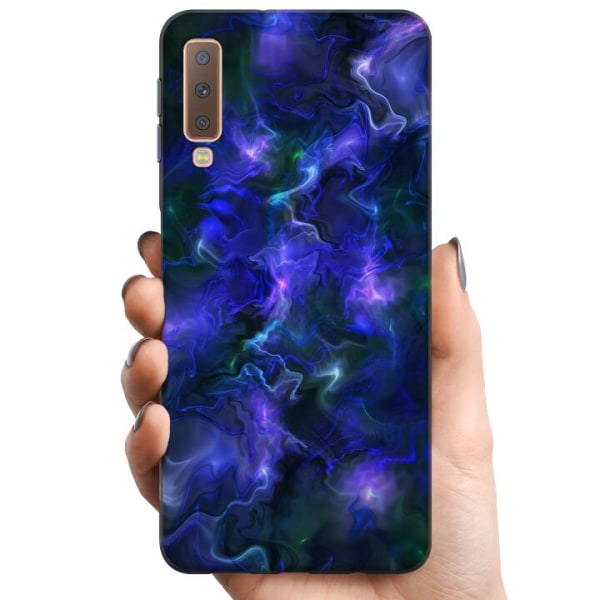 Samsung Galaxy A7 (2018) TPU Mobildeksel Farger