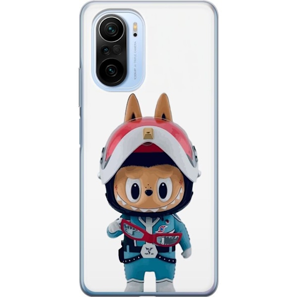 Xiaomi Mi 11i Läpinäkyvä kuori How2work Labubu hirviöt x Ultraman Blue -hahmo