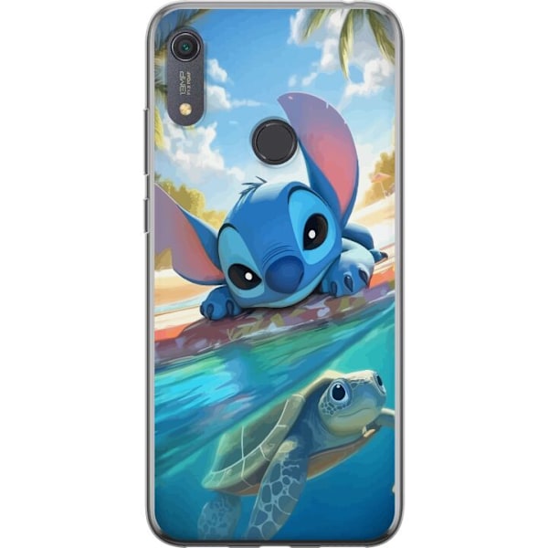 Huawei Y6s (2019) Gennemsigtig cover Stitch med skildpadde - s