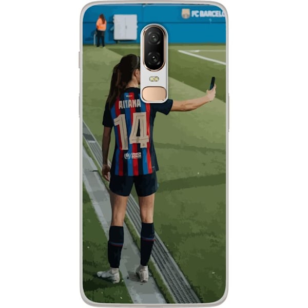 OnePlus 6 Gennemsigtig cover Aitana Bonmatí (FC Barcelona)