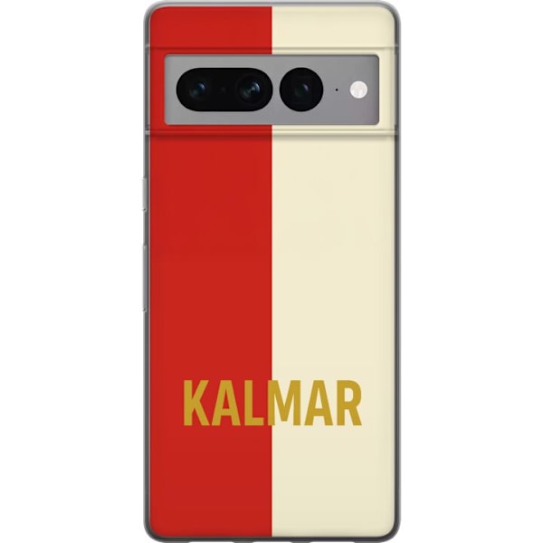 Google Pixel 7 Pro Läpinäkyvä kuori Kalmar - jalkapallo