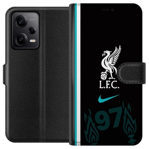 Xiaomi Redmi Note 12 Pro Lommeboketui Liverpool FC