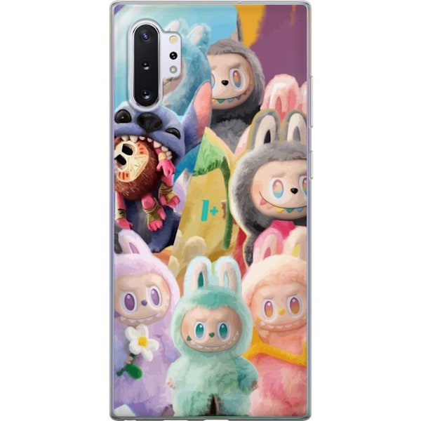 Samsung Galaxy Note10+ Läpinäkyvä kuori iso