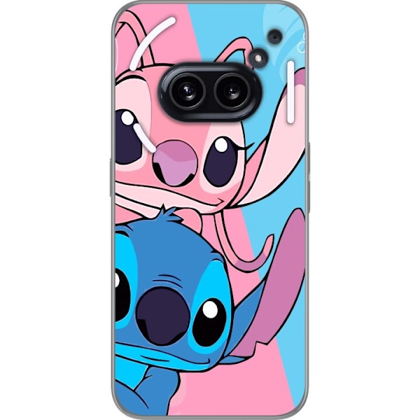 Nothing Phone (2a) Gennemsigtig cover Stitch & Angel