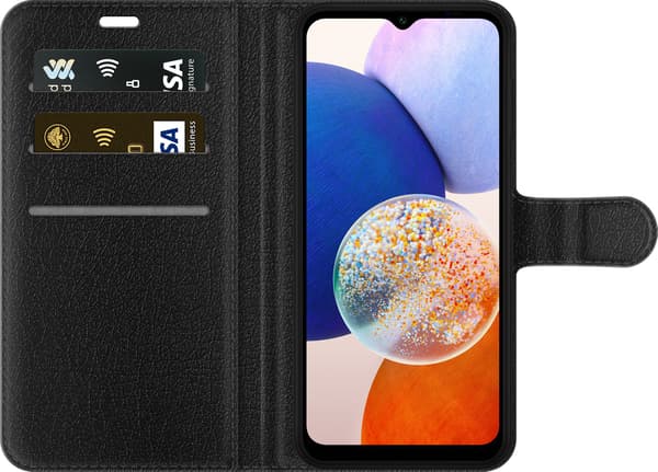 Kompatibelt Lommeboketui til Samsung Galaxy A14 5G Grå spelkonsol grå