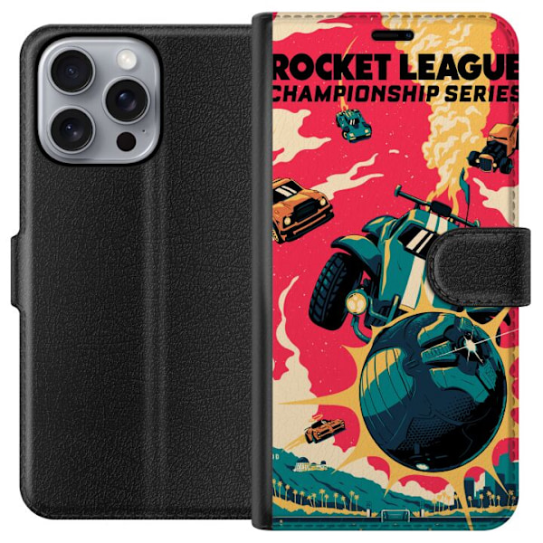 Apple iPhone 16 Pro Max Tegnebogsetui Rocket League