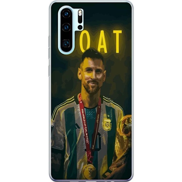 Huawei P30 Pro Gjennomsiktig deksel Geit Messi