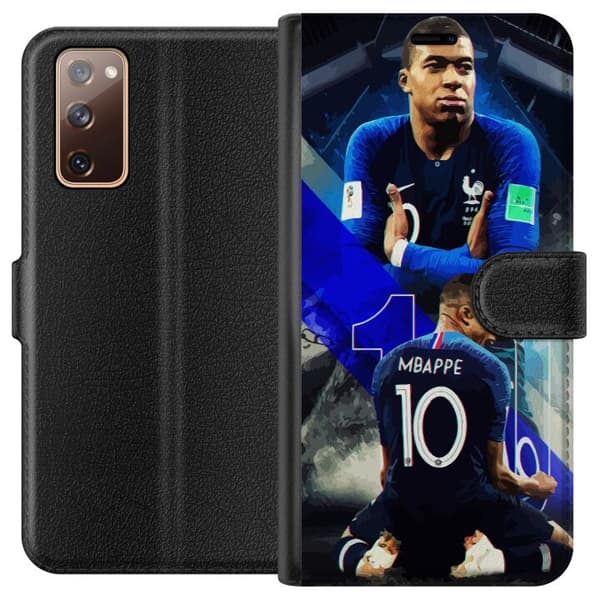 Kompatibelt Plånboksfodral till Samsung Galaxy S20 FE Kylian Mbappé