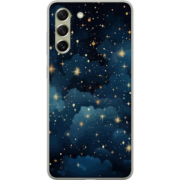 Samsung Galaxy S21 FE 5G Läpinäkyvä kuori Tähtiä taivaalla
