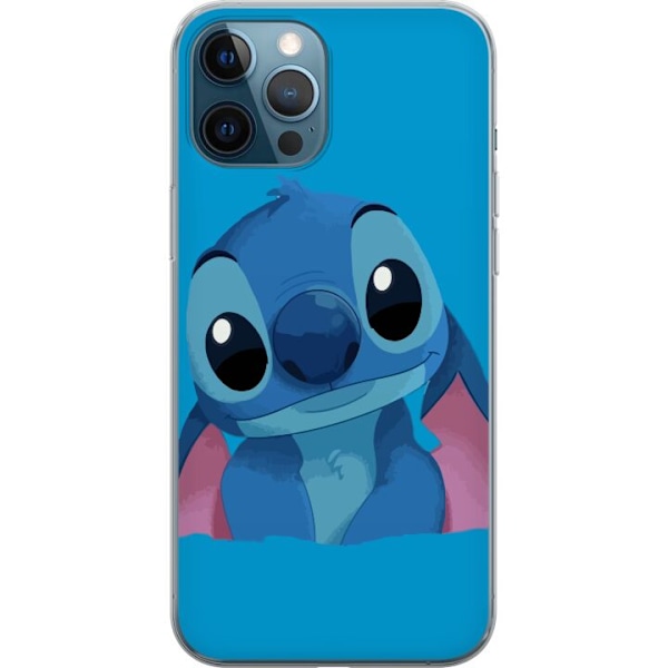 Apple iPhone 12 Pro Genomskinligt Skal Stitch Blå