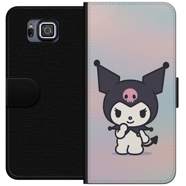 Samsung Galaxy Alpha Lommeboketui Kawaii Sanrio Kuromi