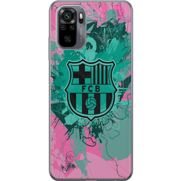 Xiaomi Redmi Note 10 Genomskinligt Skal FCB