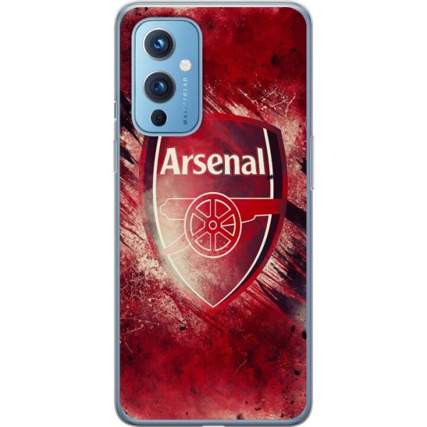OnePlus 9 Gjennomsiktig deksel Arsenal Fotball