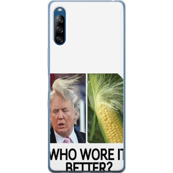 Sony Xperia L4 Gennemsigtig cover Trump