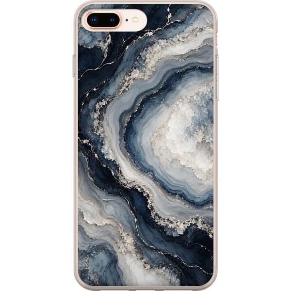 Kompatibel Mobilcover til Apple iPhone 8 Plus Nattagat blå