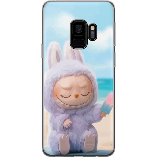 Samsung Galaxy S9 Läpinäkyvä kuori Labubu Vaaleanpunainen Tunnelma