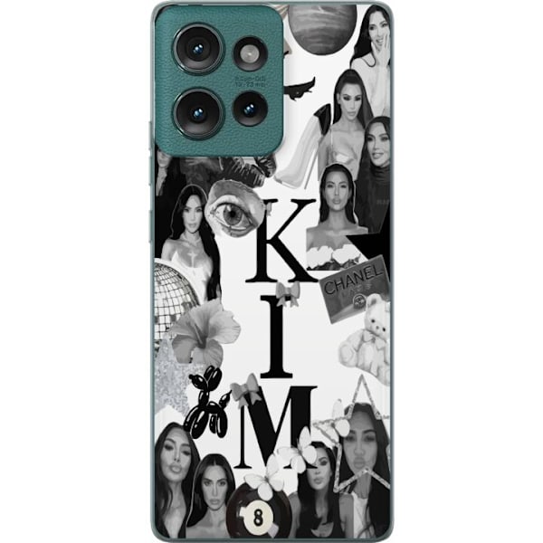 Motorola Edge 50 Genomskinligt Skal Kim Kardashian – Aesthet