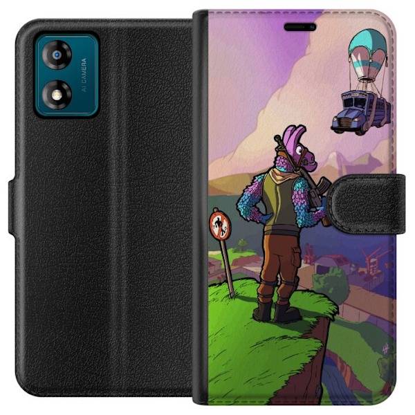 Motorola Moto E13 Tegnebogsetui Fortnite