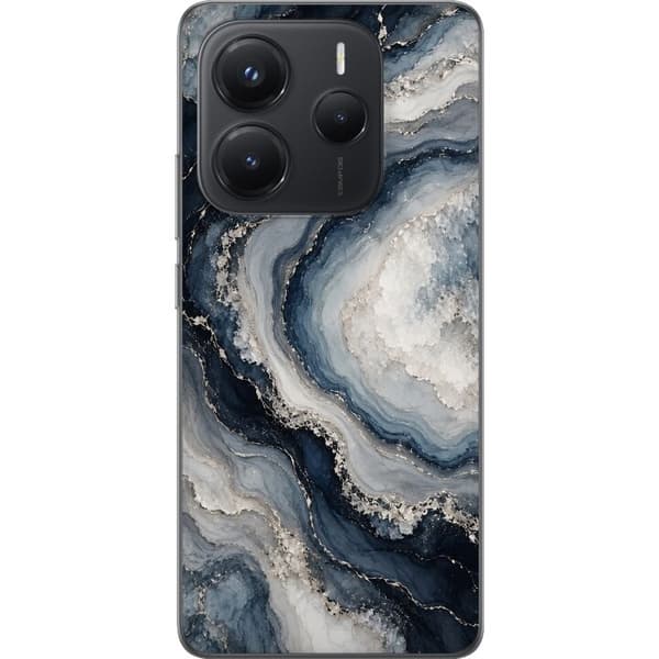 Kompatibel Mobilcover til Xiaomi Redmi Note 14 5G Nattagat blå