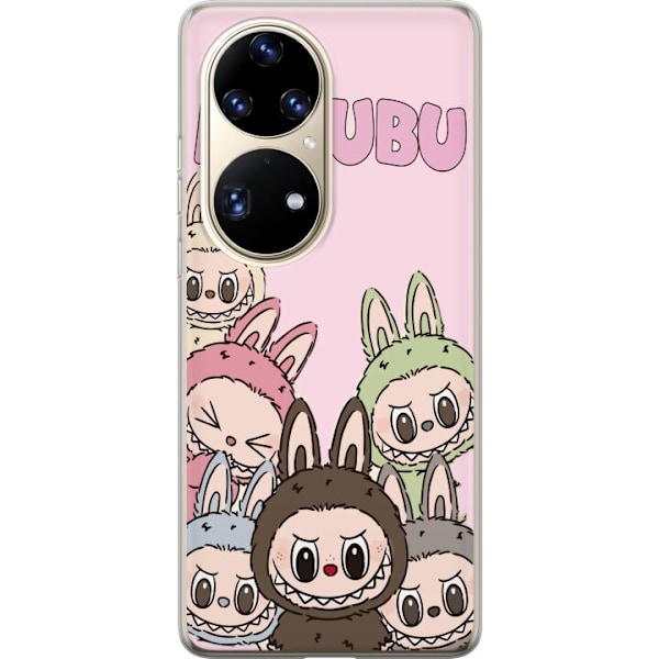 Huawei P50 Pro Läpinäkyvä kuori Labubu Classics
