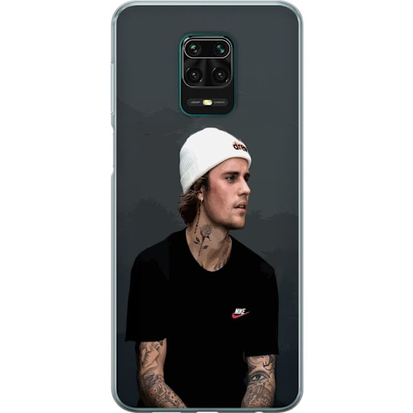 Xiaomi Redmi Note 9 Pro Genomskinligt Skal Justin Bieber