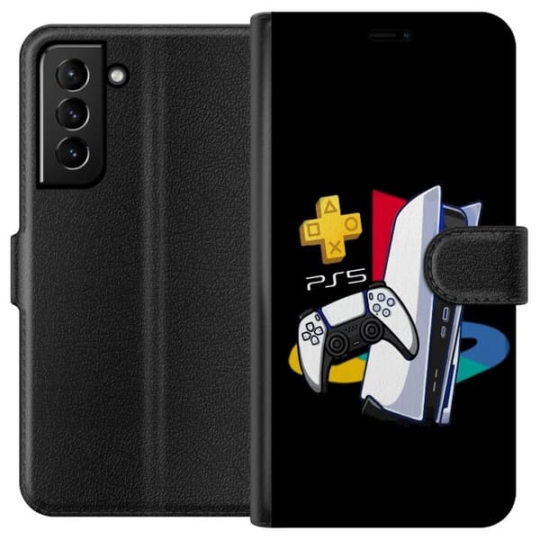 Kompatibel Tegnebogsetui til Samsung Galaxy S21+ 5G PS5