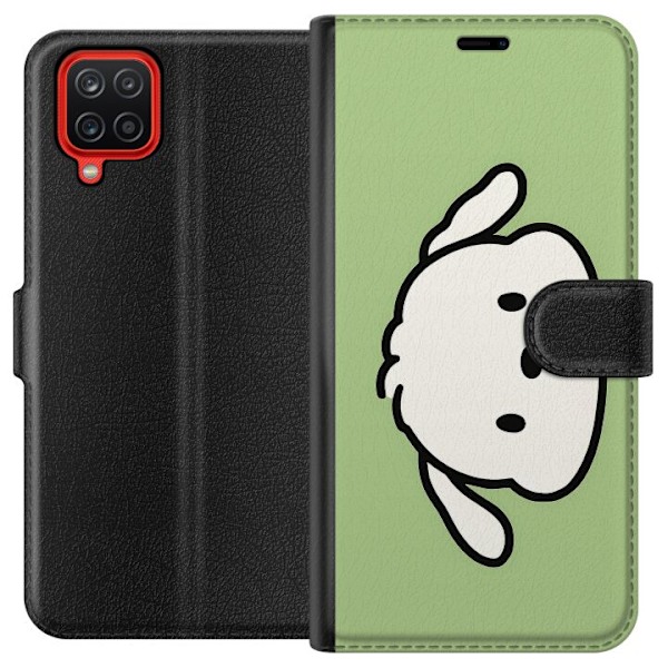 Samsung Galaxy A12 Tegnebogsetui Snoopy Flip