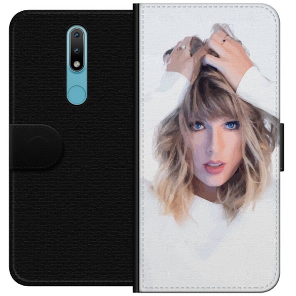 Nokia 2.4 Lommeboketui Taylor Swift