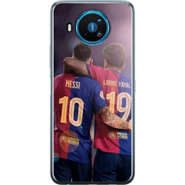 Nokia 8.3 5G Läpinäkyvä kuori Lamine Yamal Messi