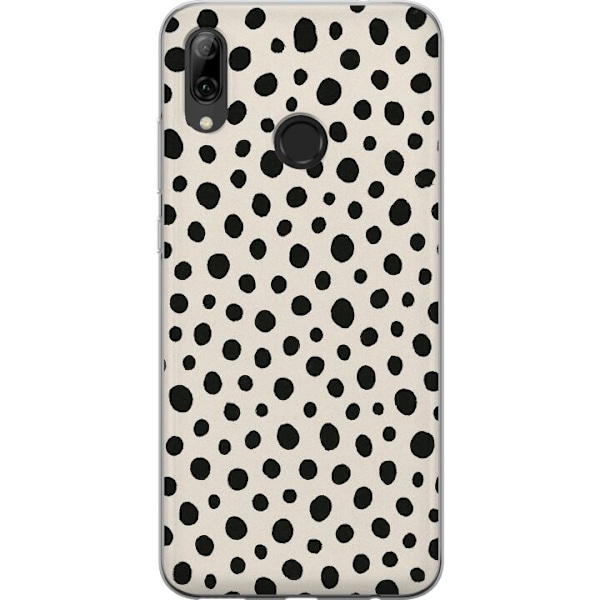 Huawei P smart 2019 Genomskinligt Skal Dot Dance