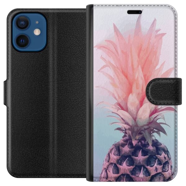 Yhteensopiva Lompakkokotelo Apple iPhone 12 Ananas