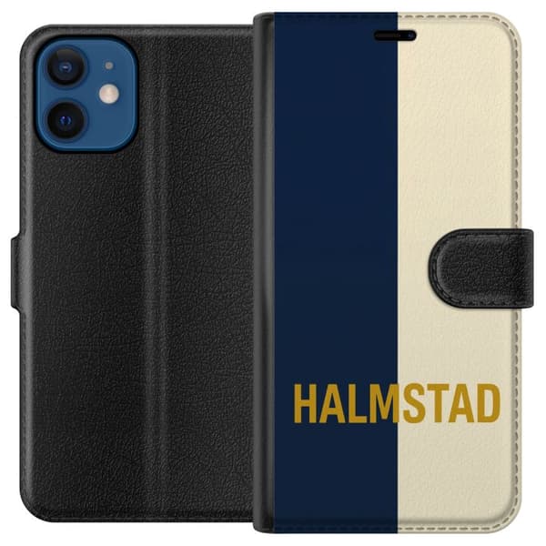 Kompatibel Tegnebogsetui til Apple iPhone 12 Halmstad – Fodbold