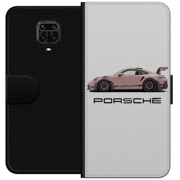 Xiaomi Redmi Note 9 Pro Lommeboketui Porsche 911 Pink