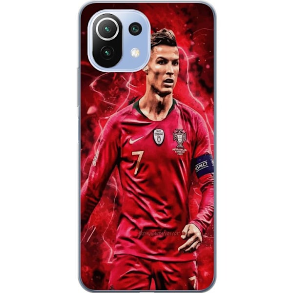 Xiaomi 11 Lite 5G NE Genomskinligt Skal Ronaldo Skills – CR7