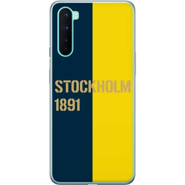 OnePlus Nord Gjennomsiktig deksel Stockholm 1891