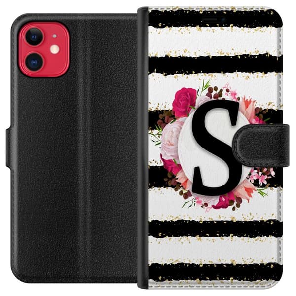 Kompatibel Tegnebogsetui til Apple iPhone 11 Bogstavet S
