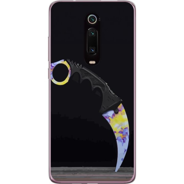 Xiaomi Mi 9T Pro  Gjennomsiktig deksel Karambit / Butterfly /