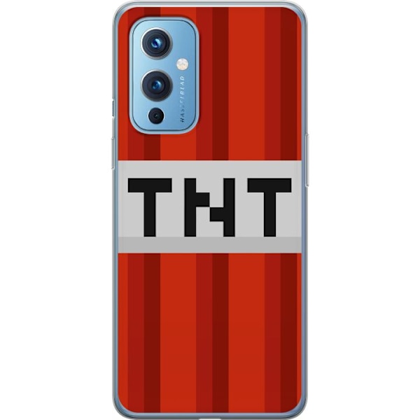 OnePlus 9 Läpinäkyvä kuori Minecraft TNT