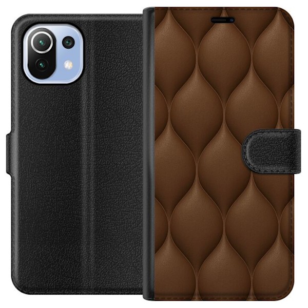 Xiaomi Mi 11 Lite Plånboksfodral Cocoa Scales
