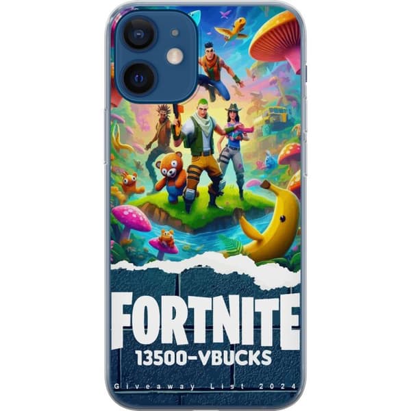 Kompatibelt Mobildeksel til Apple iPhone 12 mini Fortnite