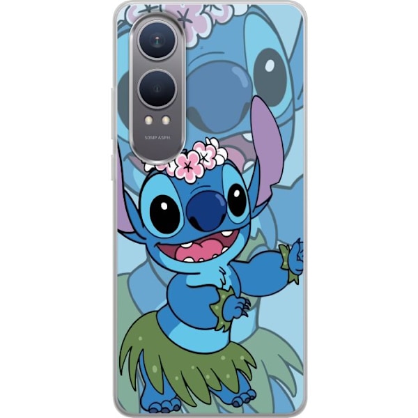 OnePlus Nord CE4 Lite Genomskinligt Skal Stitch under Stjärnorna – Magisk Anime-stil