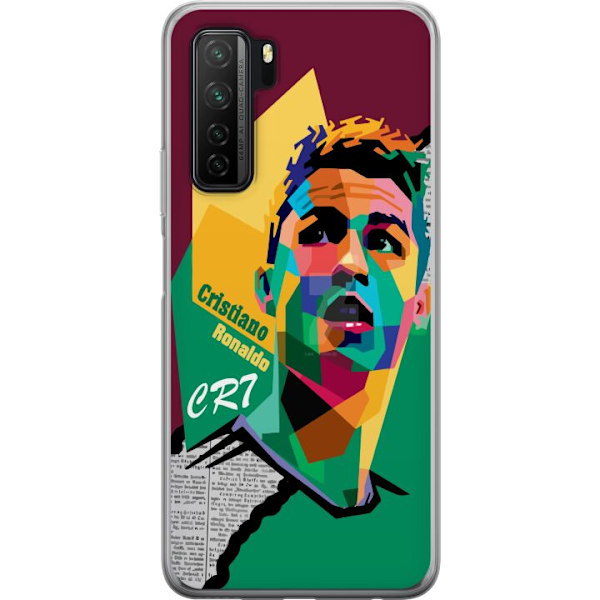 Huawei P40 lite 5G Genomskinligt Skal Ronaldo