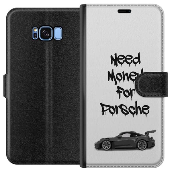 Kompatibelt Plånboksfodral till Samsung Galaxy S8 Porsche Tack
