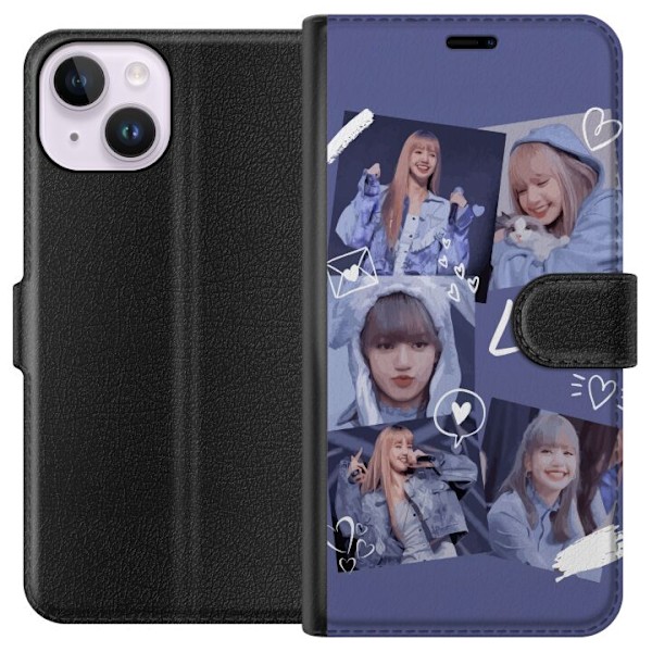 Apple iPhone 15 Lommeboketui Lisa Blackpink – Aesthetic K-po