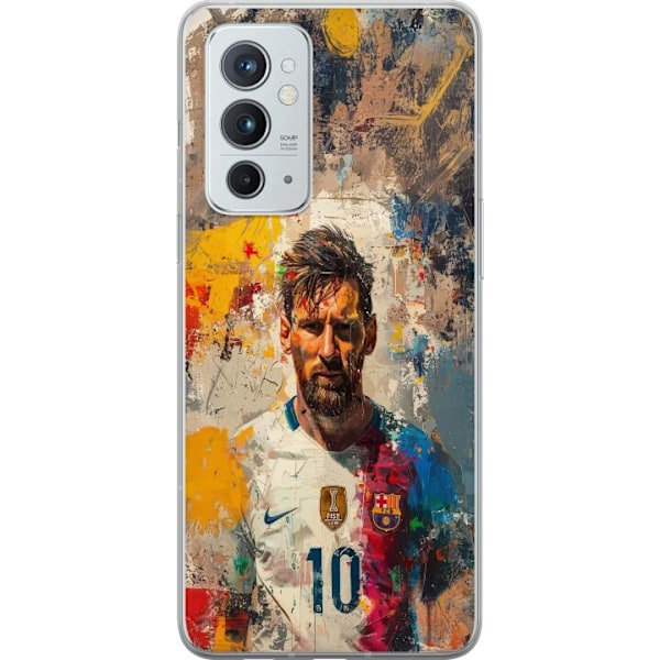 OnePlus 9RT 5G Genomskinligt Skal Messi Art