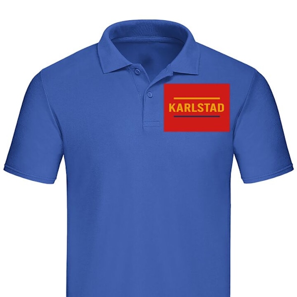 Pikeepaita Aikuisille | Tyylikäs Pikeepaita Karlstad – Hockey Sininen XX-Large