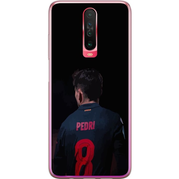 Xiaomi Redmi K30 Läpinäkyvä kuori Pedri FC Barcelona Jalkap