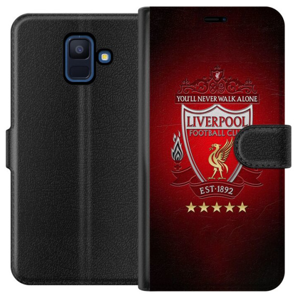 Samsung Galaxy A6 (2018) Lompakkokotelo YNWA Liverpool