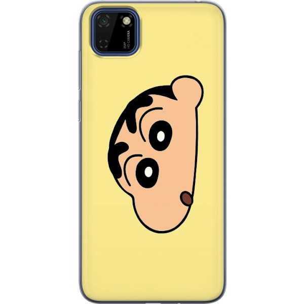 Huawei Y5p Genomskinligt Skal Peeking Shinchan